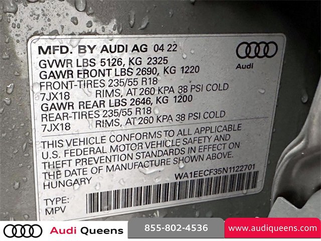 Used 2022 Audi Q3 2.0T Premium Plus image 35