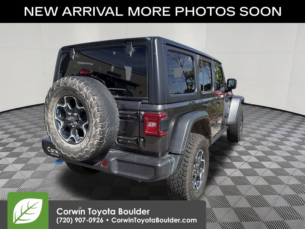Used 2023 Jeep Wrangler Unlimited Rubicon 4xe w/ Cold Weather Group AWD/4WD image 8
