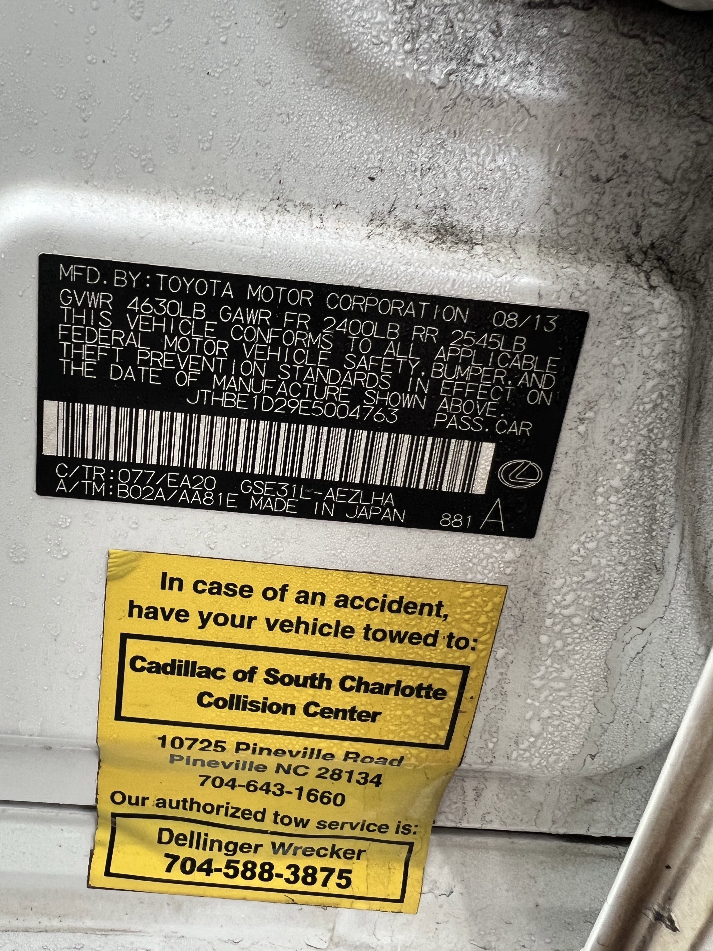 Used 2014 Lexus IS 350 image 37