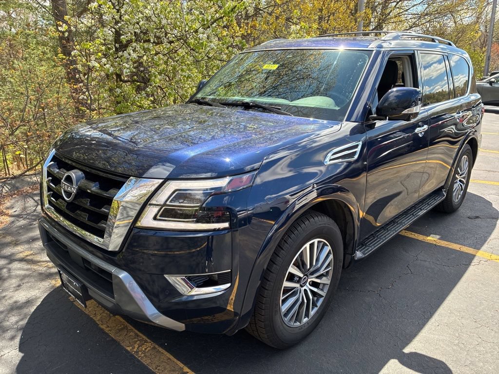 Certified 2023 Nissan Armada SL w/ Captain's Chairs Package AWD/4WD image 3