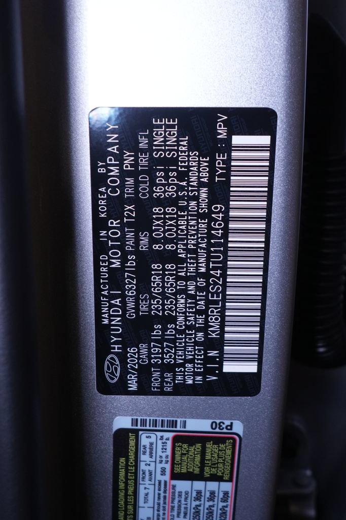 New 2026 Hyundai Palisade SEL AWD/4WD image 45