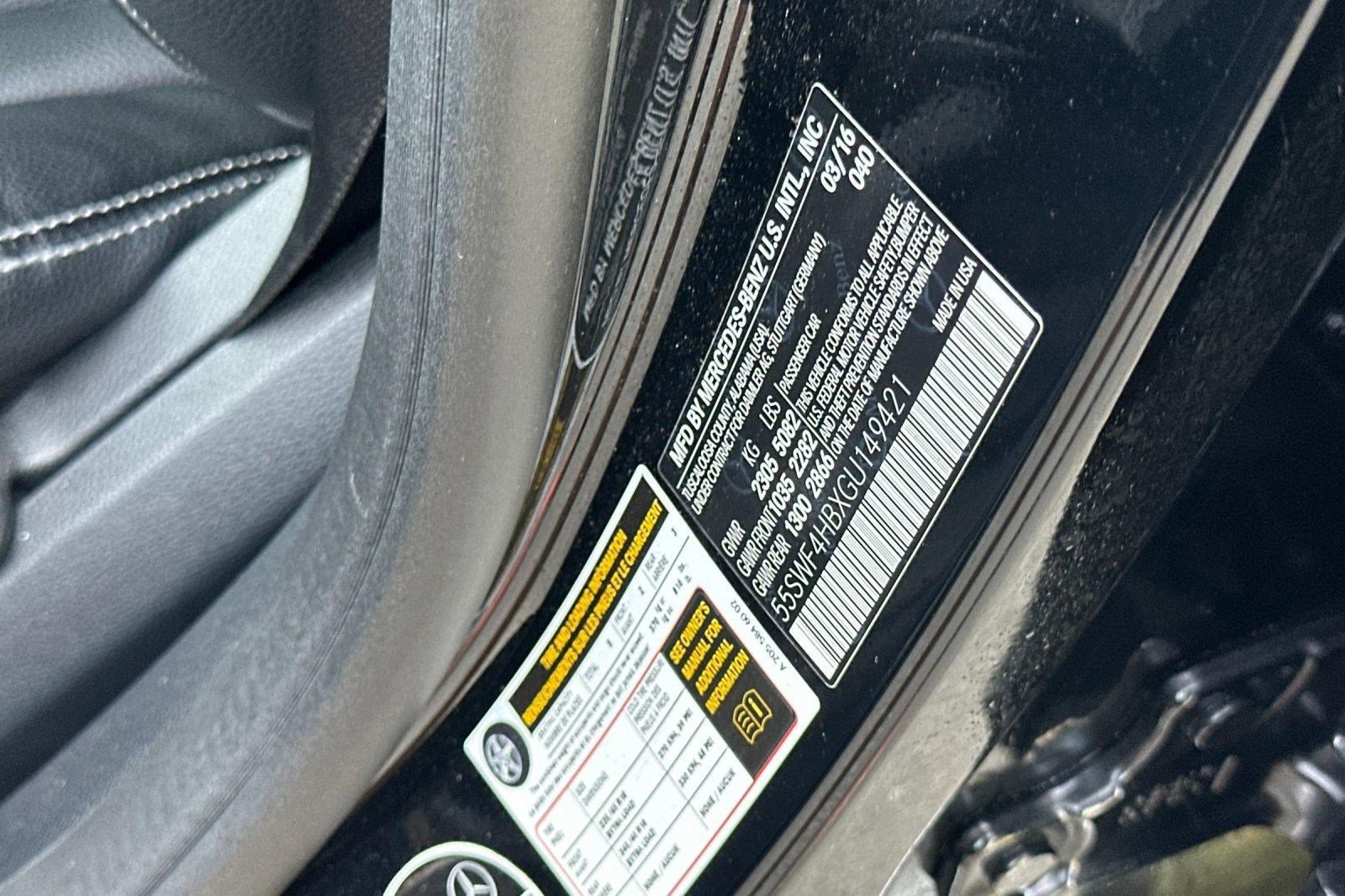 Used 2016 Mercedes-Benz C 350e Sedan image 35