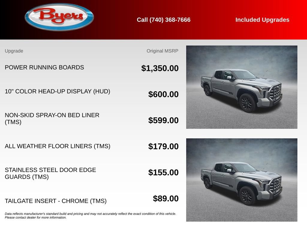 Used 2024 Toyota Tundra Platinum AWD/4WD image 5