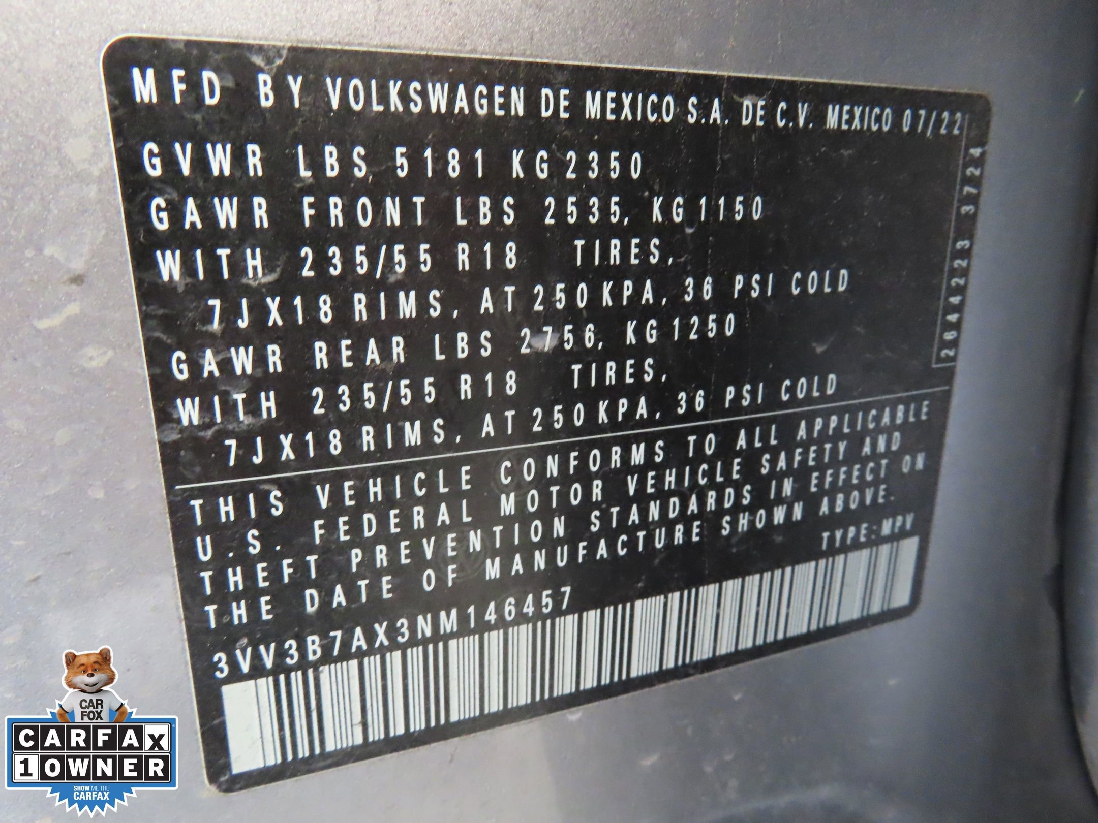 Used 2022 Volkswagen Tiguan SE w/ Panoramic Sunroof Package FWD image 28