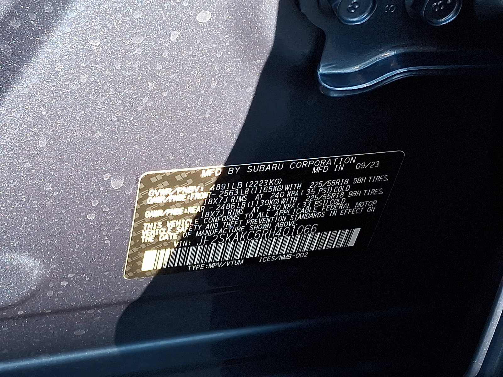 Certified 2024 Subaru Forester Limited AWD/4WD image 28