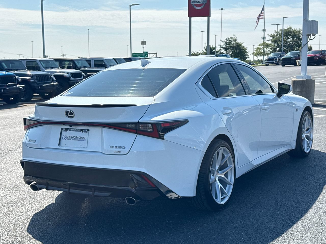 Used 2021 Lexus IS 350 F Sport w/ Accessory Package AWD/4WD image 2