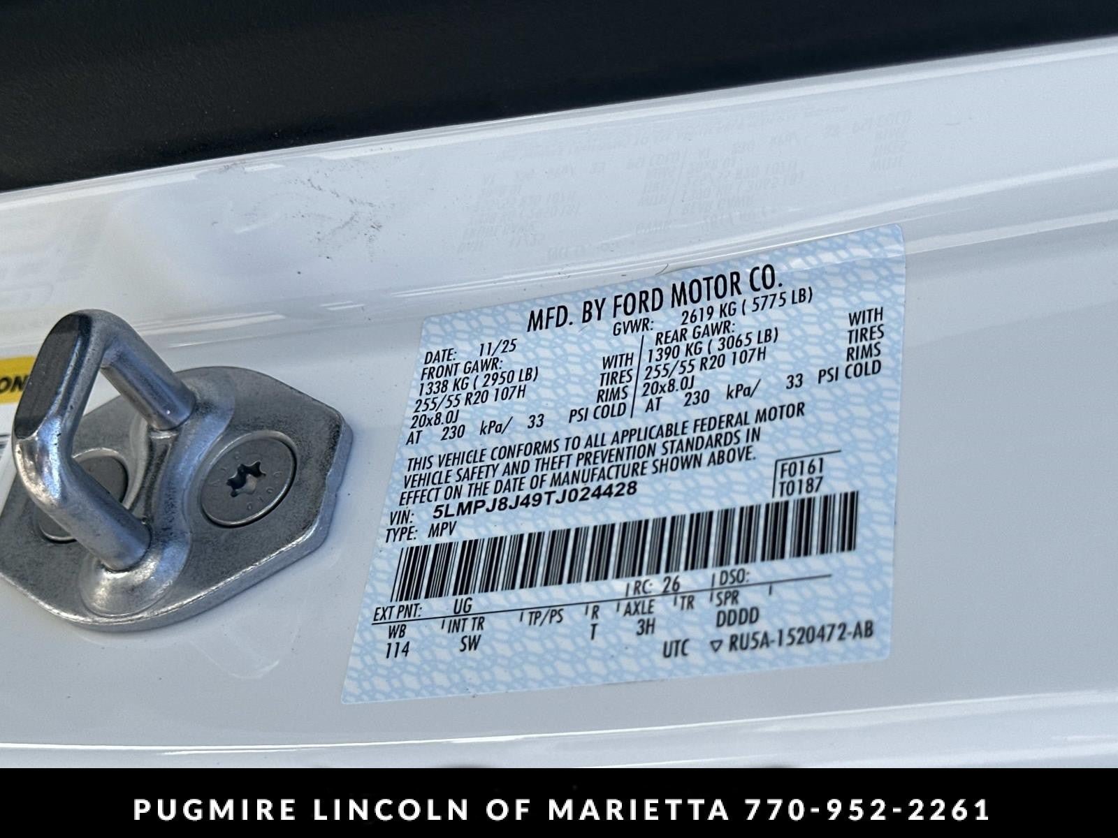 New 2026 Lincoln Nautilus Premier w/ Equipment Group 102A AWD/4WD image 37