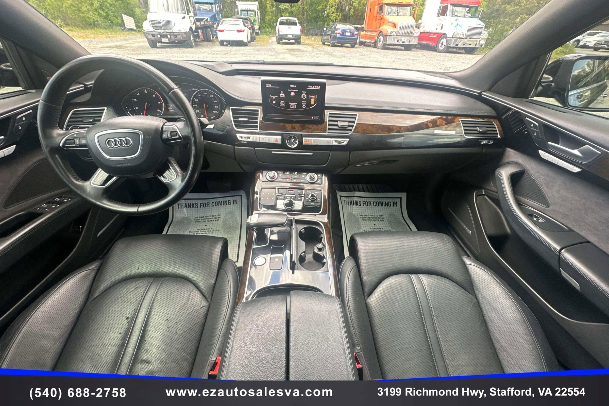 Used 2015 Audi A8 L 4.0T w/ Premium Package AWD/4WD image 26