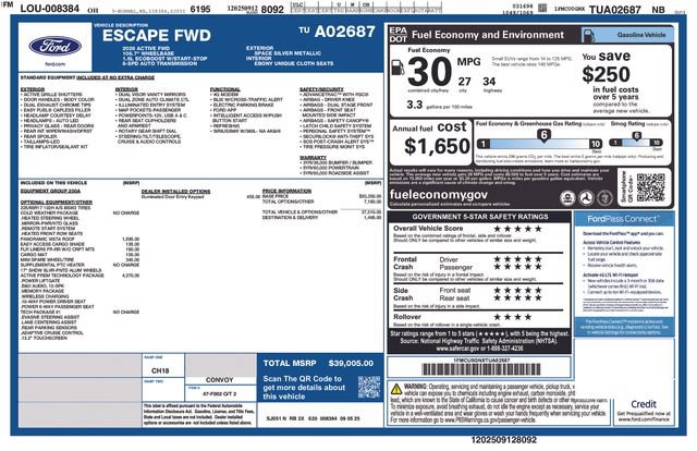New 2026 Ford Escape Active w/ Active Premium Tech Pack FWD image 24