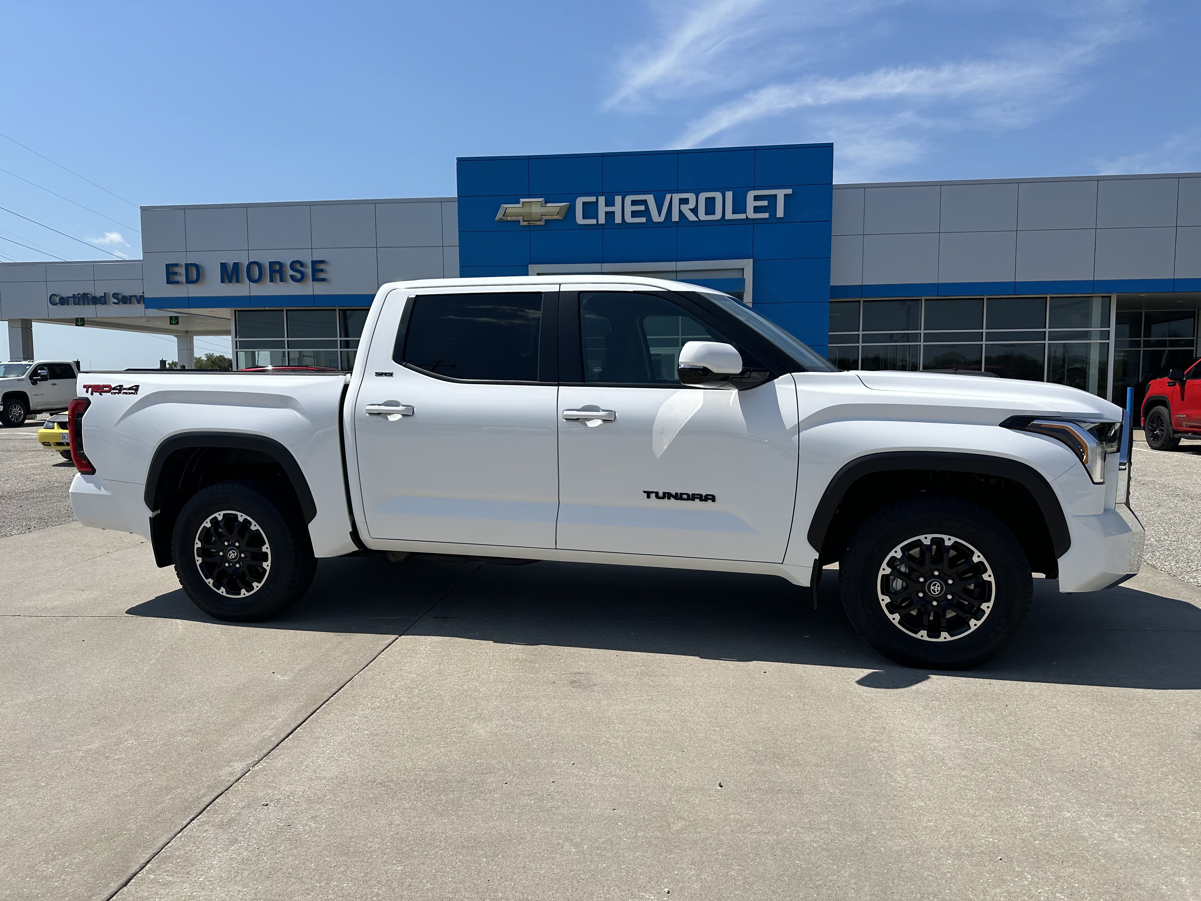 Used 2025 Toyota Tundra SR5 w/ TRD Off-Road Package AWD/4WD image 2