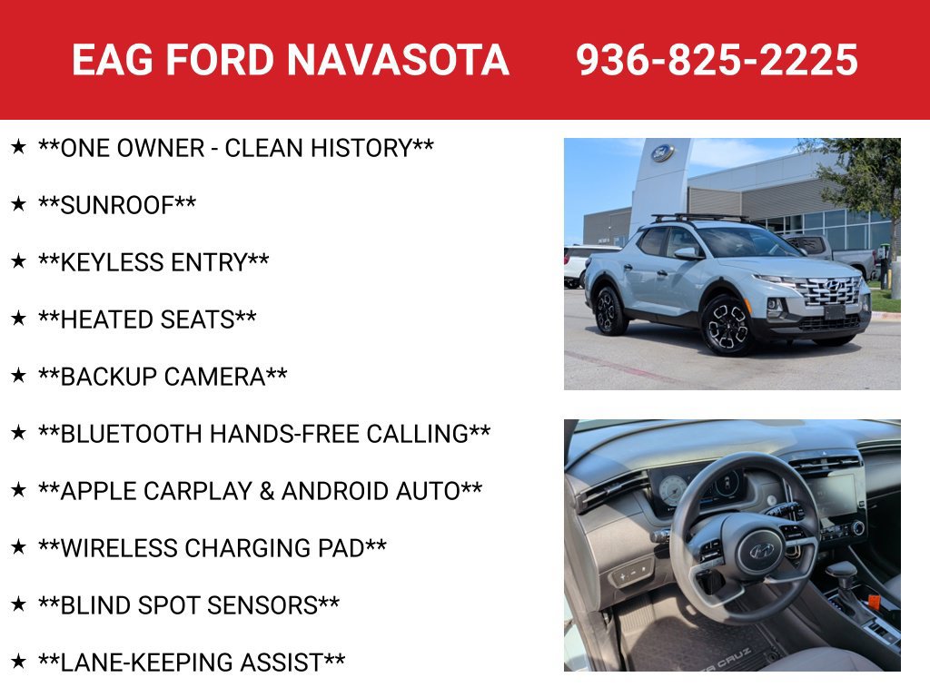 Used 2023 Hyundai Santa Cruz SEL w/ Activity Package FWD image 4