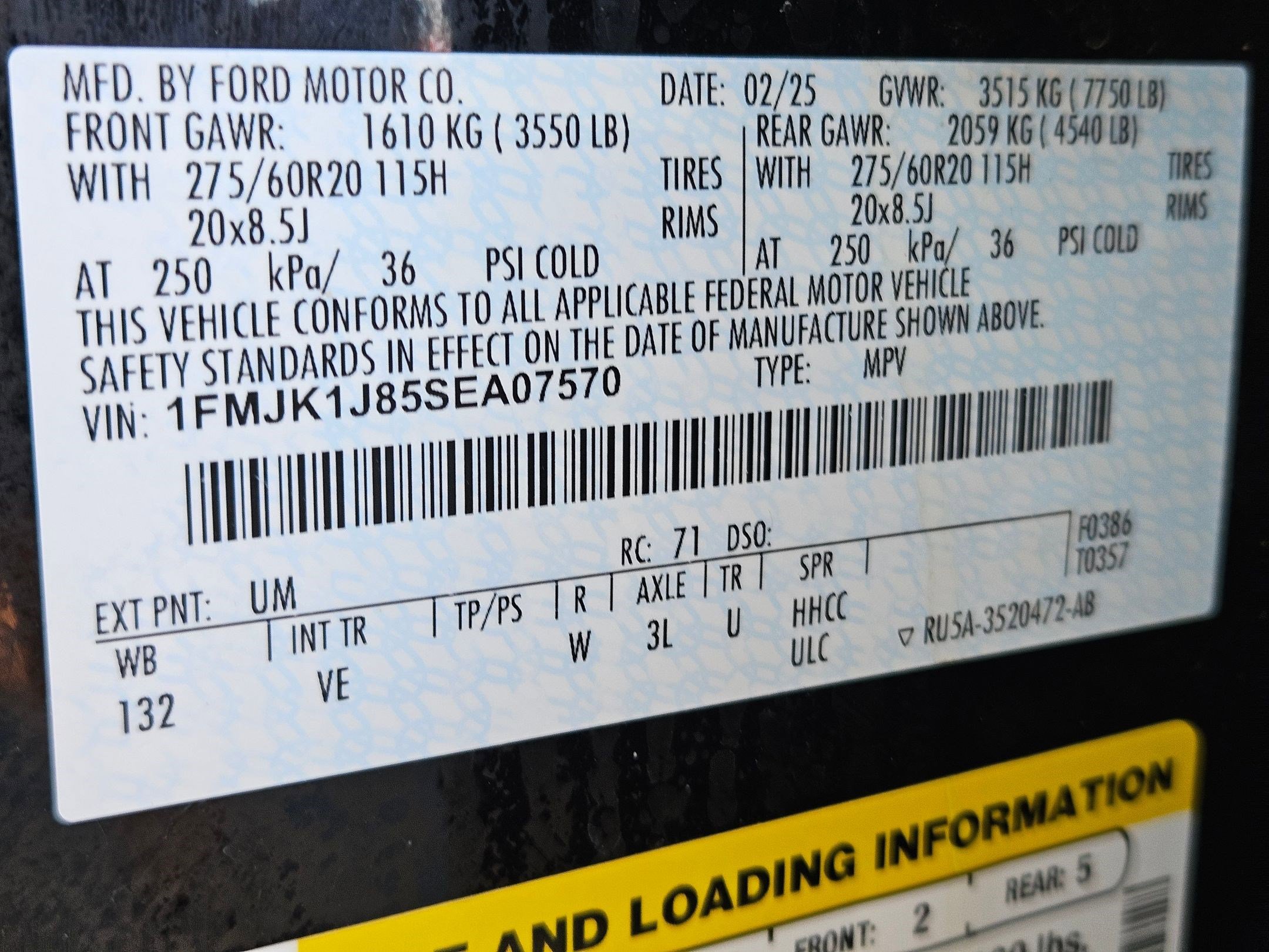 Used 2025 Ford Expedition Max Active AWD/4WD image 37