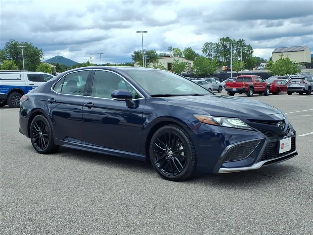 Certified 2022 Toyota Camry XSE w/ Navigation Package FWD image 2