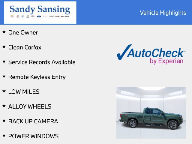 Used 2025 Nissan Frontier SV RWD image 7