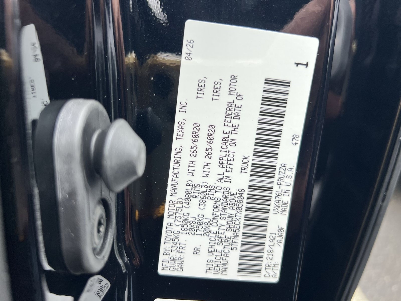 New 2026 Toyota Tundra Platinum AWD/4WD image 21