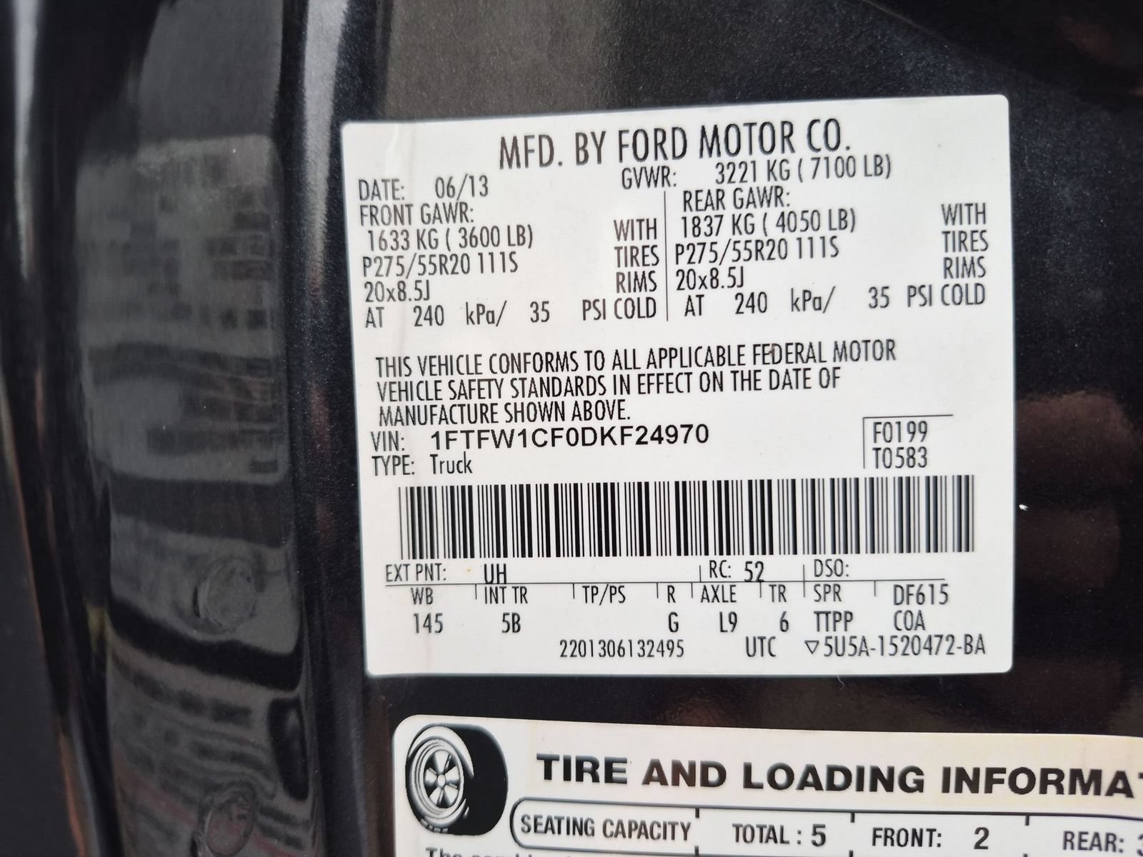 Used 2013 Ford F150 FX2 w/ Luxury Equipment Group RWD image 23