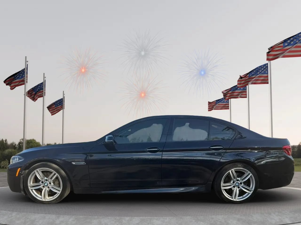 Used 2014 BMW 550i xDrive Sedan AWD/4WD image 3
