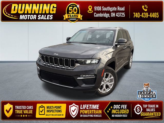Used 2022 Jeep Grand Cherokee Limited AWD/4WD 360° Tour