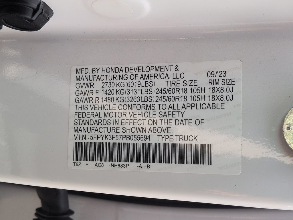 Used 2023 Honda Ridgeline RTL image 31