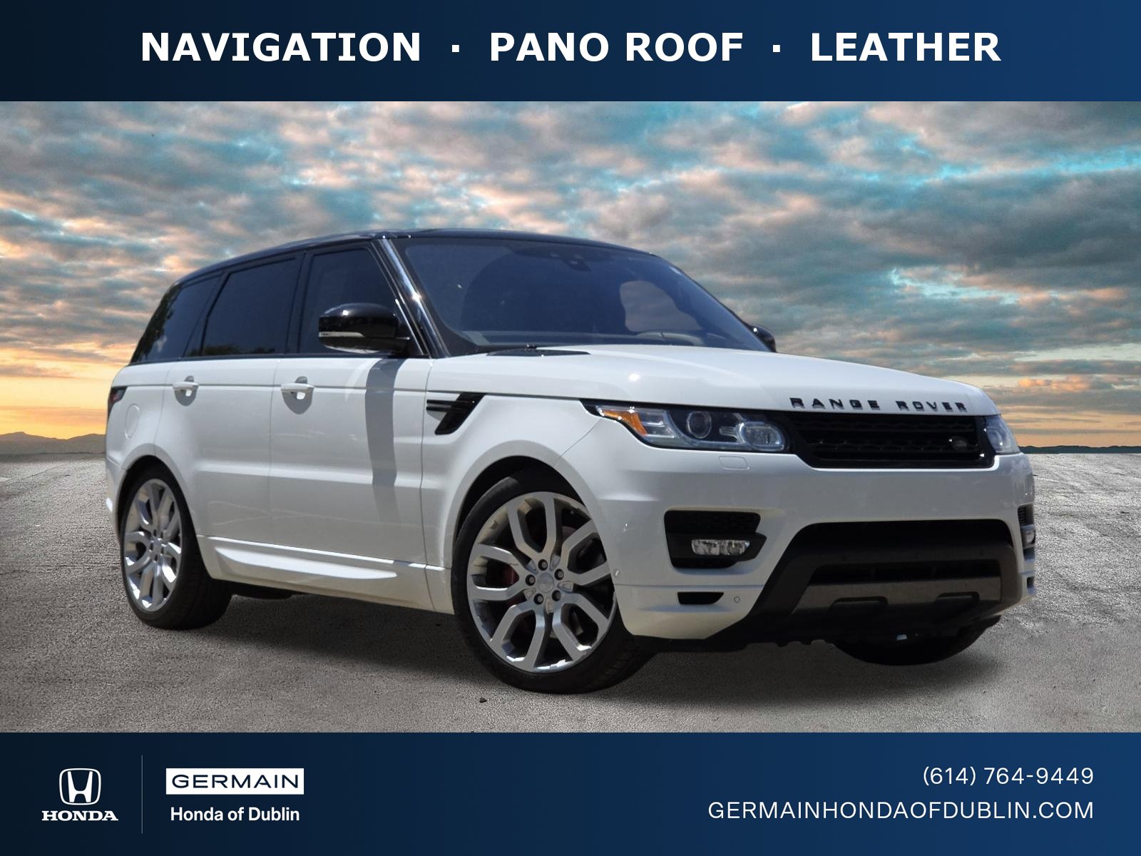 Used 2017 Land Rover Range Rover Sport Autobiography AWD/4WD image 1