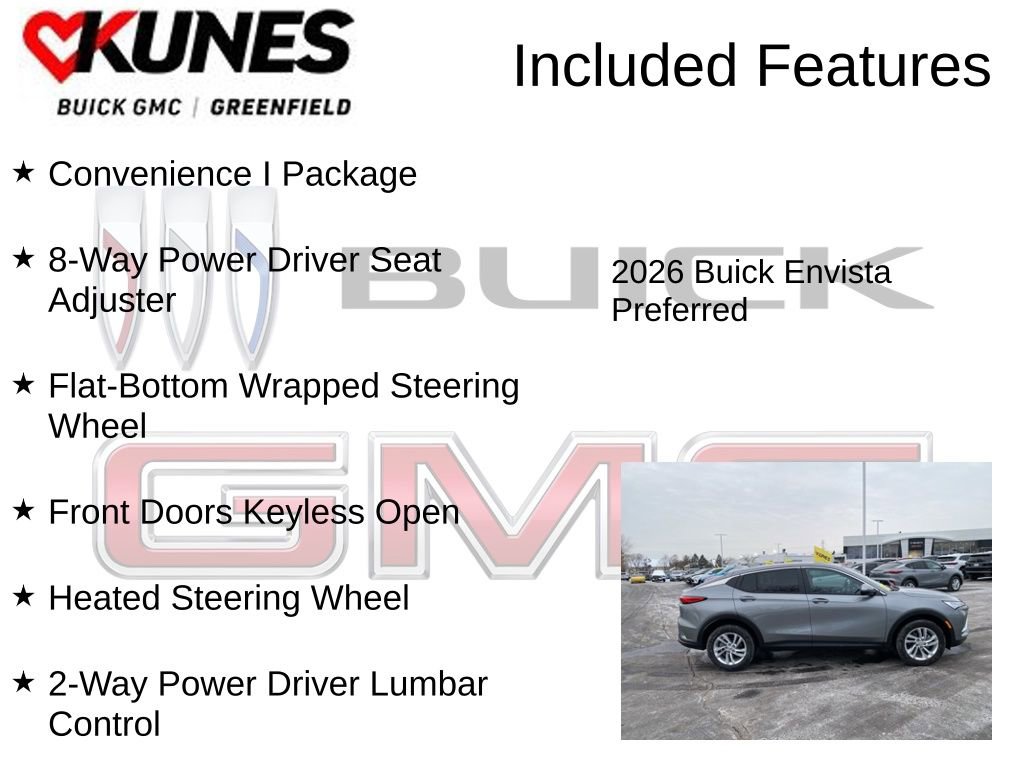 New 2026 Buick Envista Preferred w/ Convenience I Package image 3