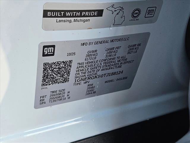 New 2026 Chevrolet Traverse LT w/ Sun and Wheel Package image 19