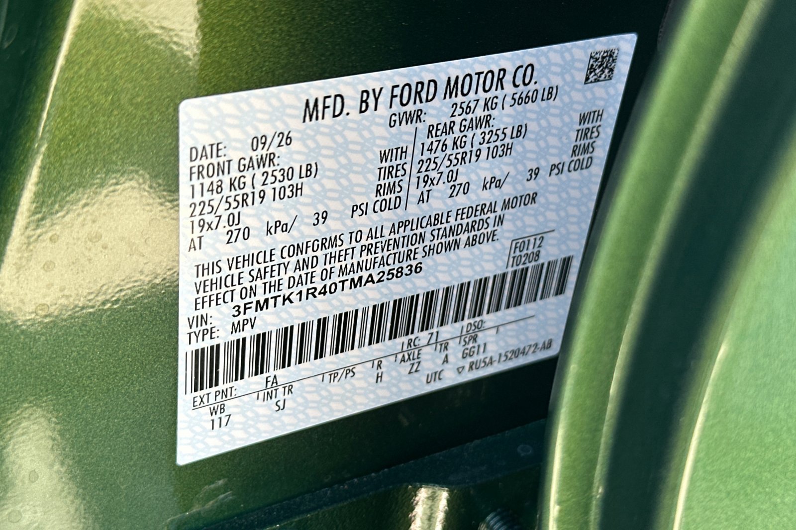 New 2026 Ford Mustang Mach-E Select RWD image 28