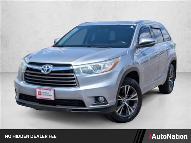Certified 2016 Toyota Highlander XLE AWD/4WD image 1