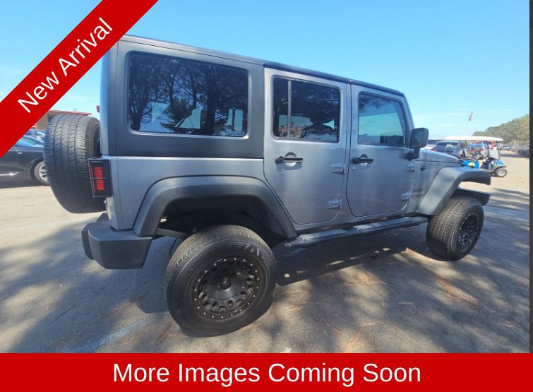 Used 2017 Jeep Wrangler Unlimited Sport w/ Quick Order Package 24S AWD/4WD image 3