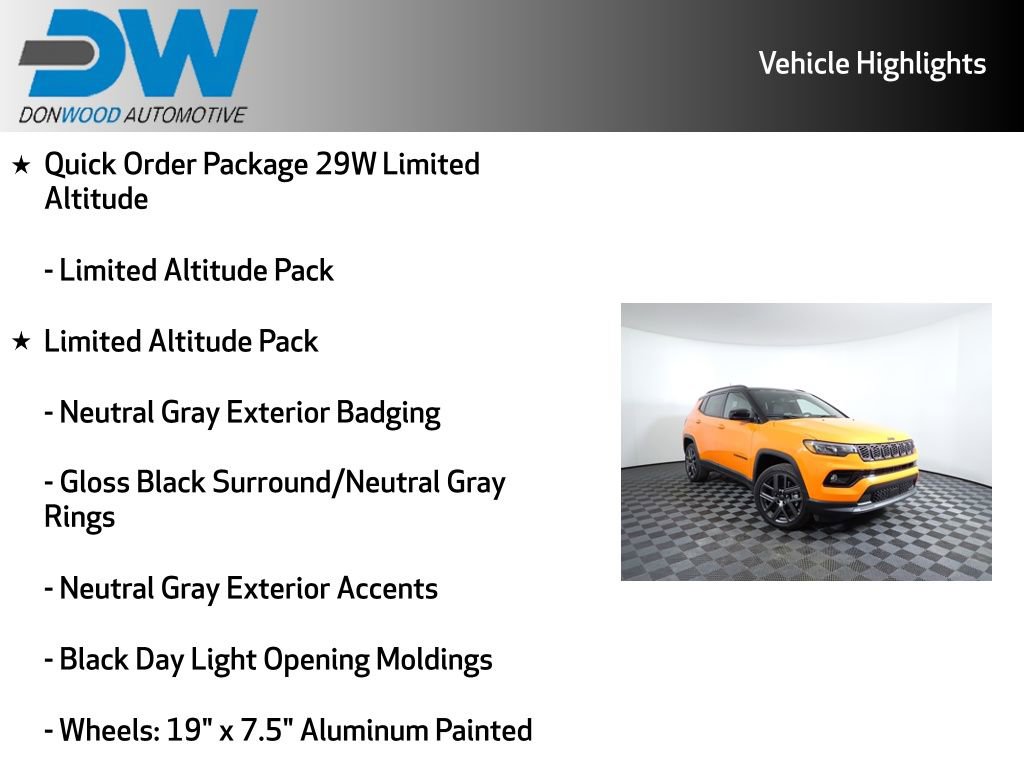 New 2026 Jeep Compass Limited w/ Sun, Sound & Navigation Group image 7