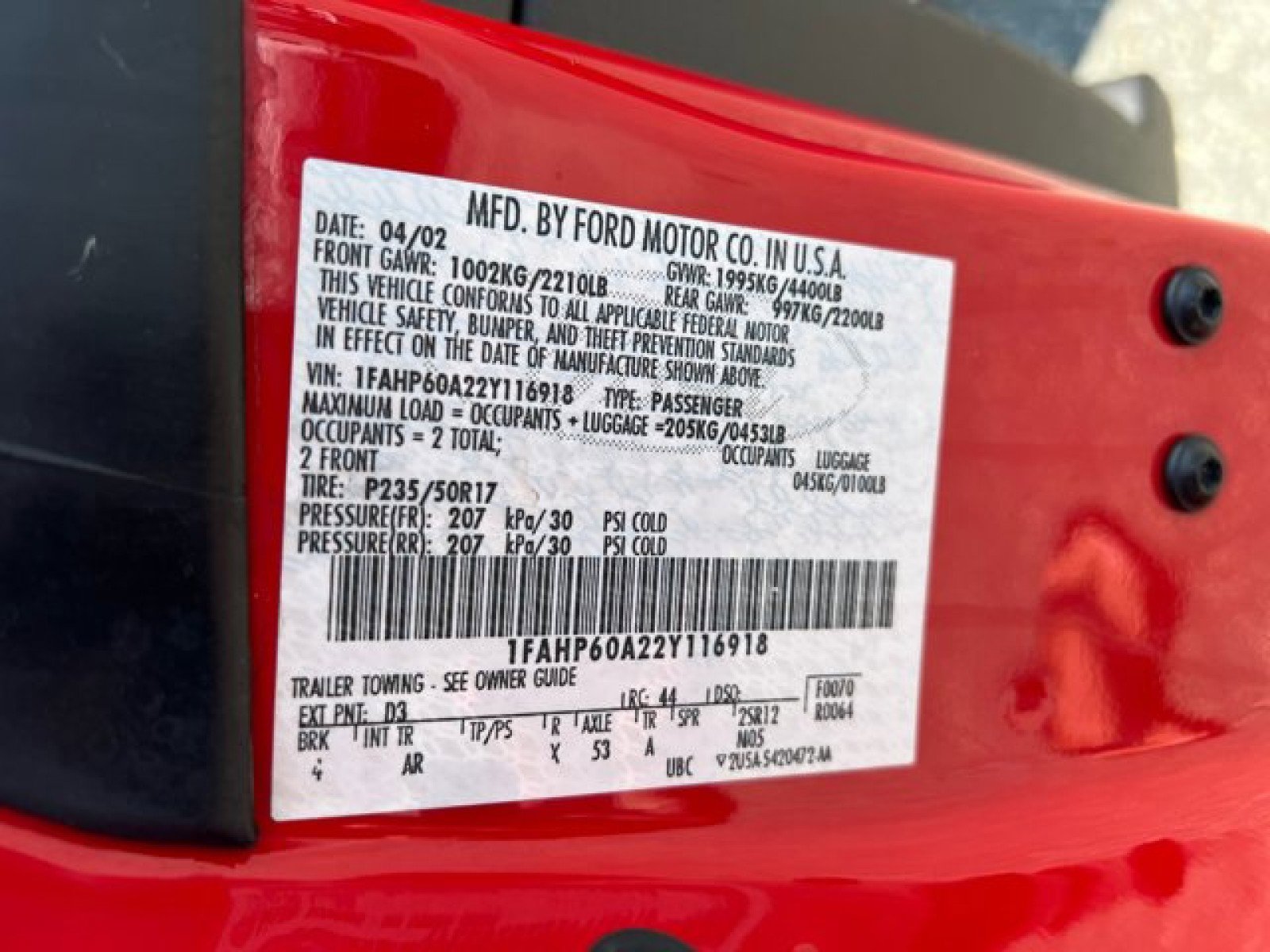 Used 2002 Ford Thunderbird image 19