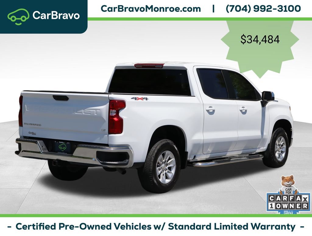 Certified 2023 Chevrolet Silverado 1500 LT AWD/4WD image 6