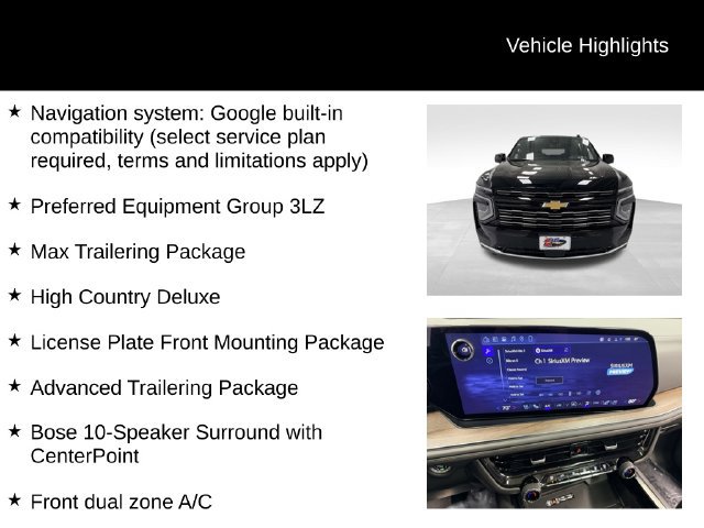 Certified 2026 Chevrolet Suburban High Country AWD/4WD image 16