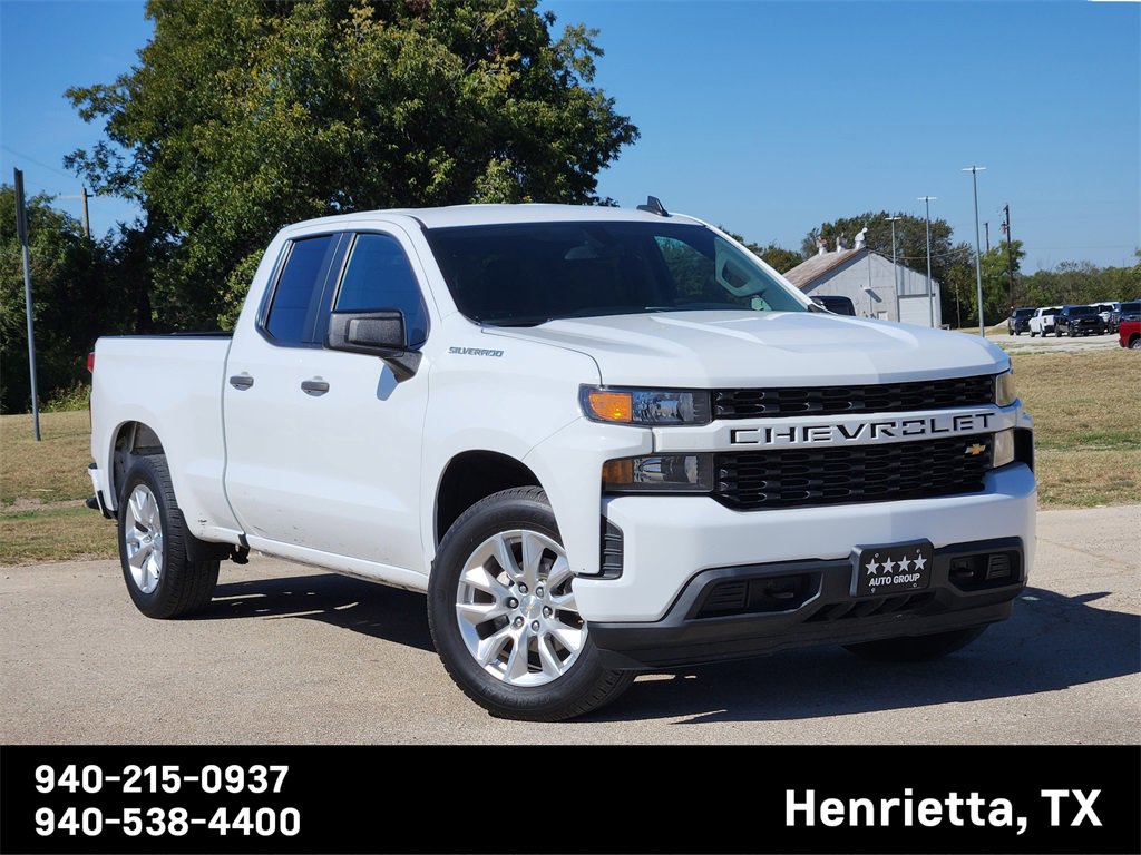 Used 2020 Chevrolet Silverado 1500 Custom w/ Custom Value Package