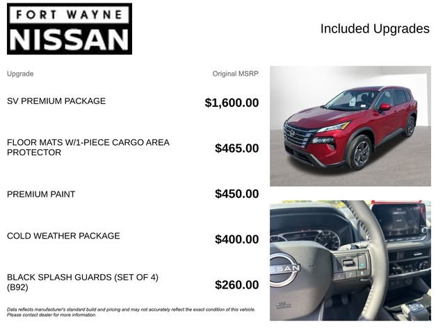 New 2026 Nissan Rogue SV w/ SV Premium Package image 4