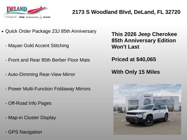 New 2026 Jeep Cherokee Limited AWD/4WD image 9