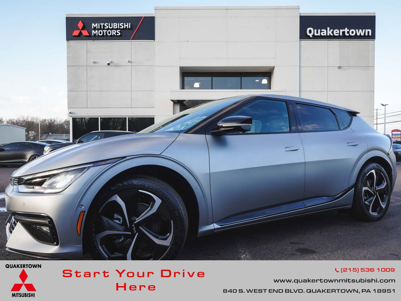 Used 2023 Kia EV6 GT-Line w/ GT-Line White Seat Package image 1