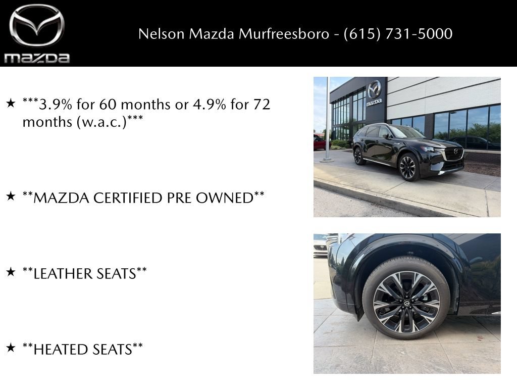 Certified 2025 MAZDA CX-90 3.3 Turbo S w/ Premium Plus AWD/4WD image 32