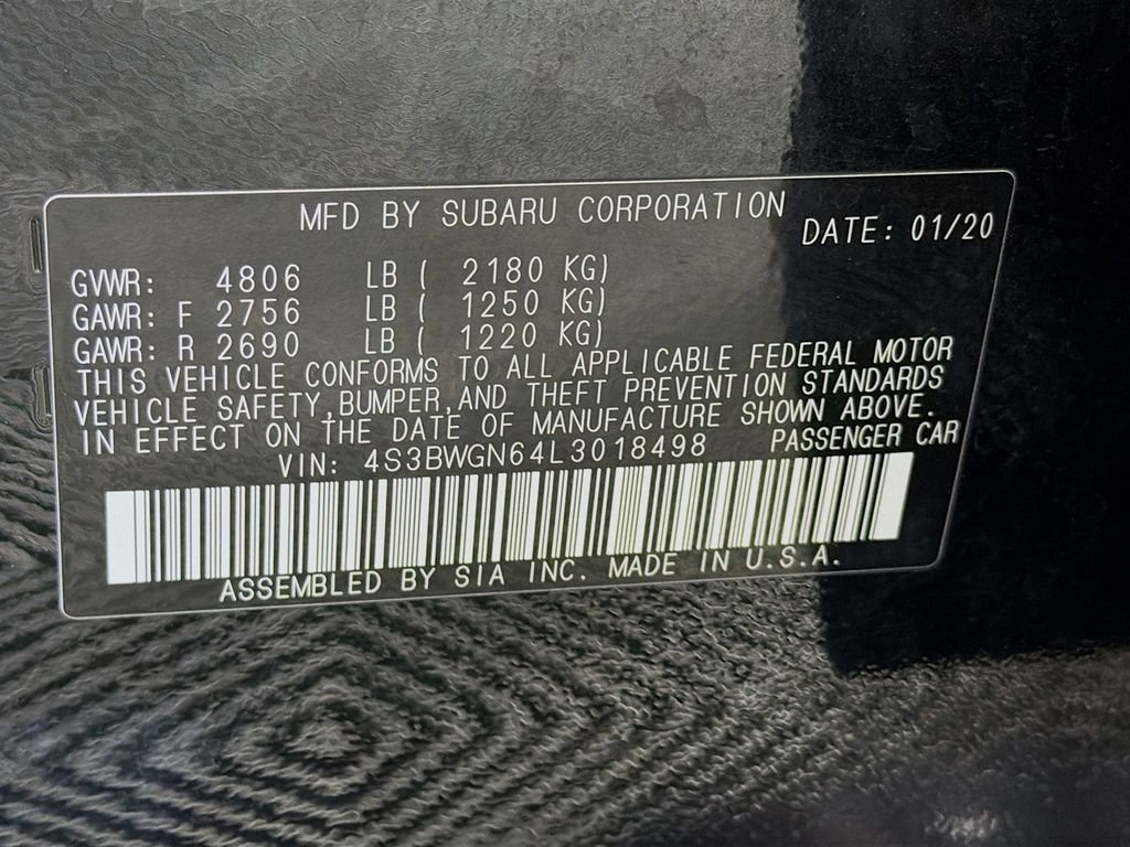 Used 2020 Subaru Legacy Limited XT AWD/4WD image 34