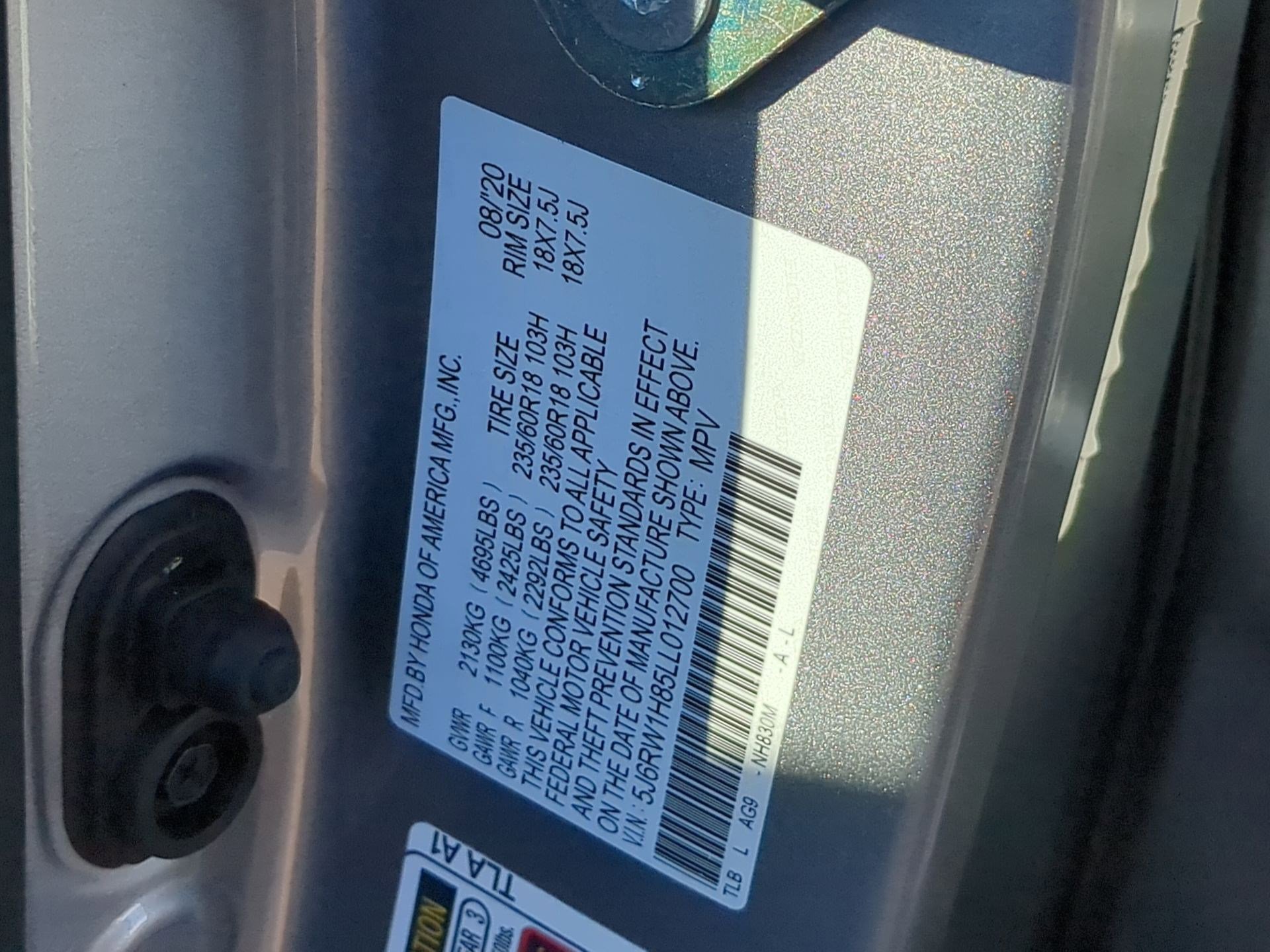 Used 2020 Honda CR-V EX-L image 34