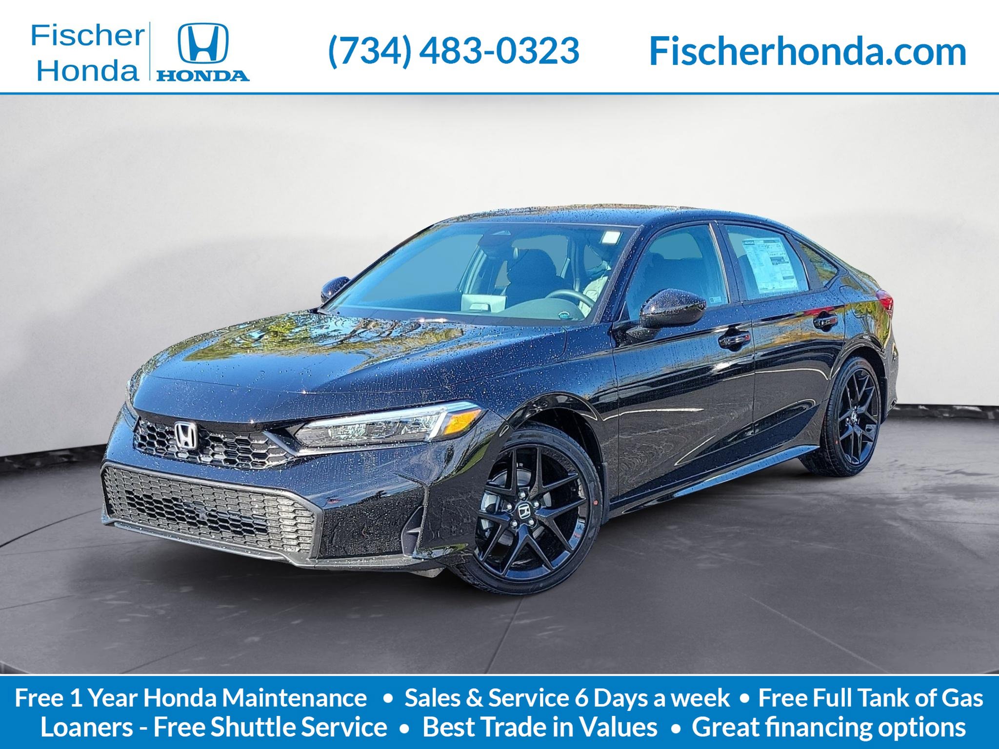 New 2026 Honda Civic Sport image 1