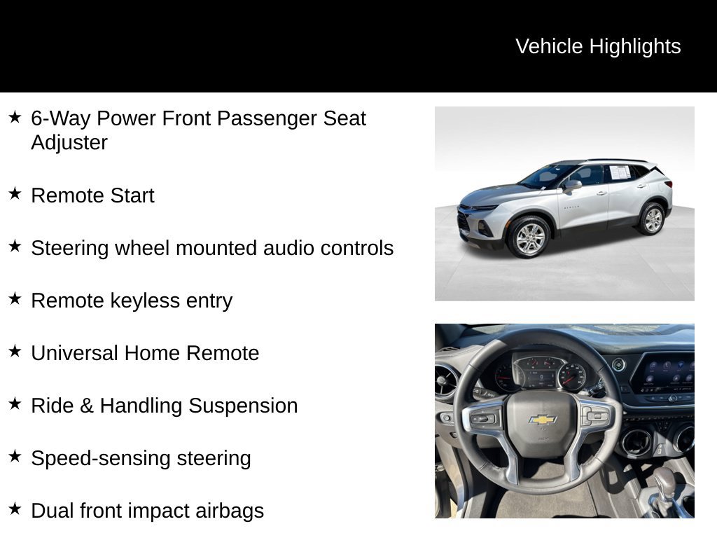 Certified 2020 Chevrolet Blazer LT AWD/4WD image 16