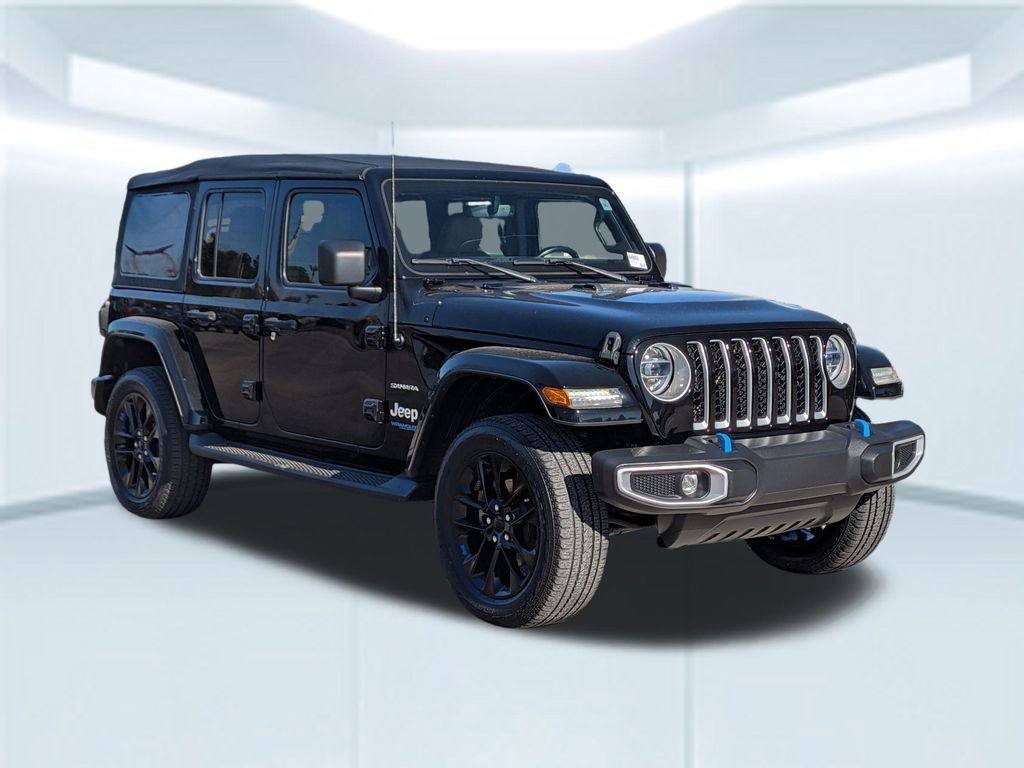 Used 2022 Jeep Wrangler Unlimited Sahara 4xe w/ Cold Weather Group image 8