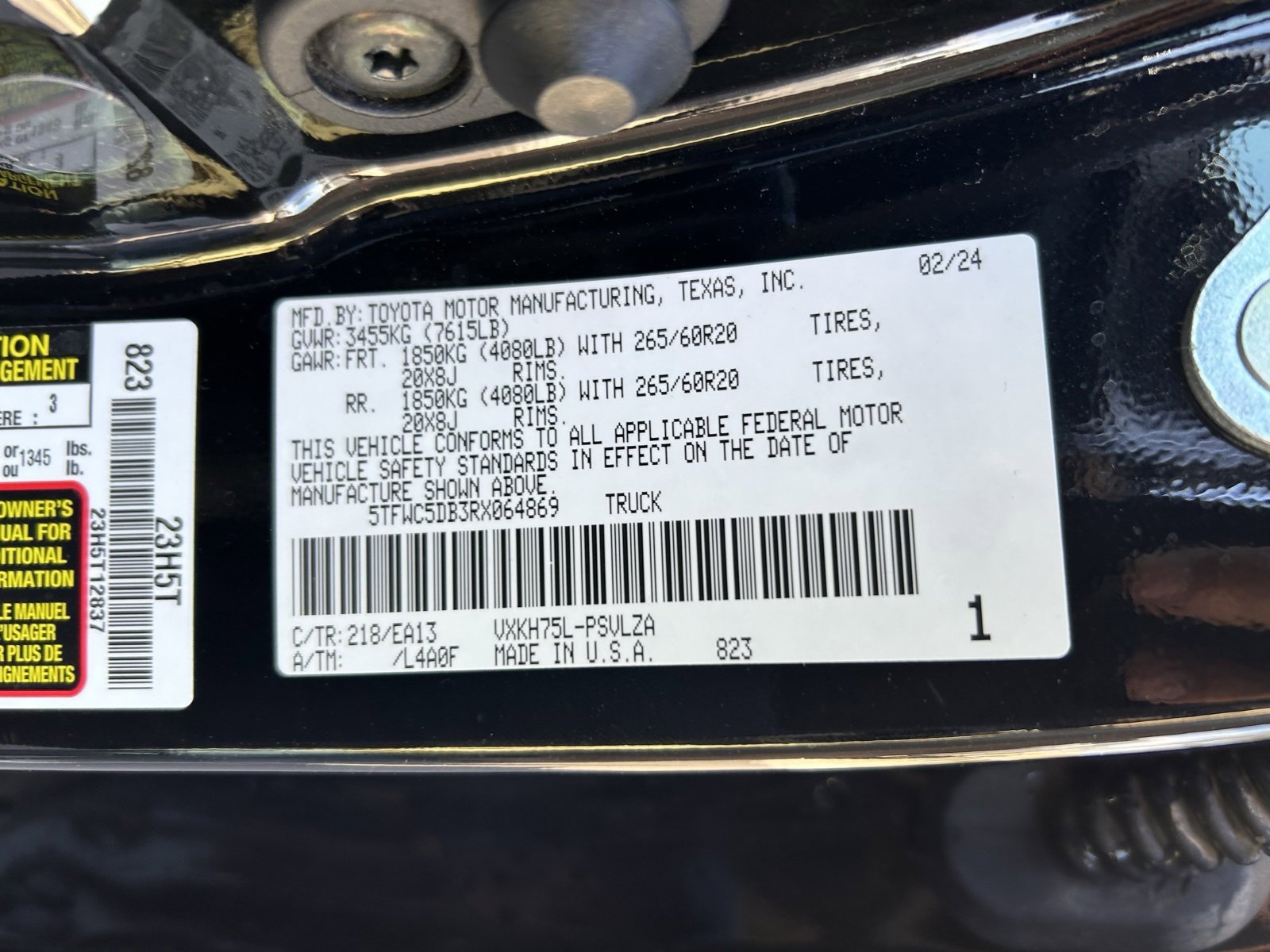 Used 2024 Toyota Tundra Limited image 23