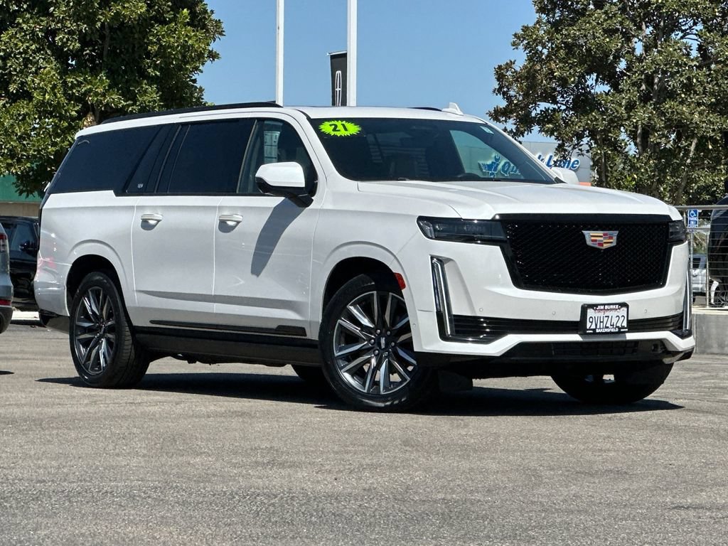 Used 2021 Cadillac Escalade ESV Sport w/ Driver Assist Tech Package