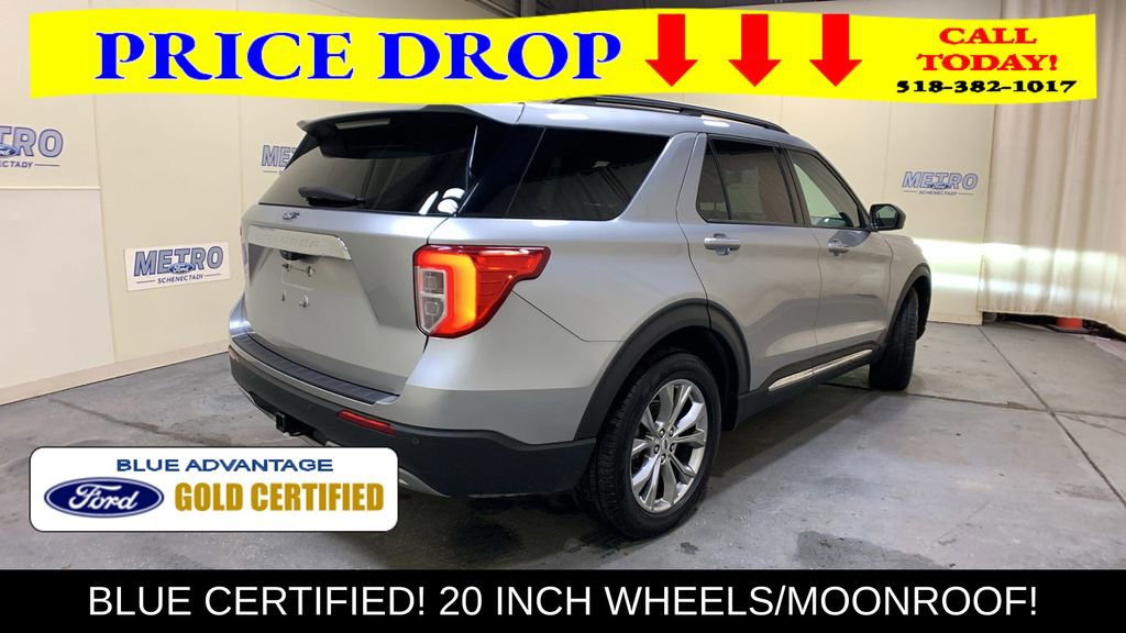Certified 2022 Ford Explorer XLT w/ Equipment Group 202A AWD/4WD image 3