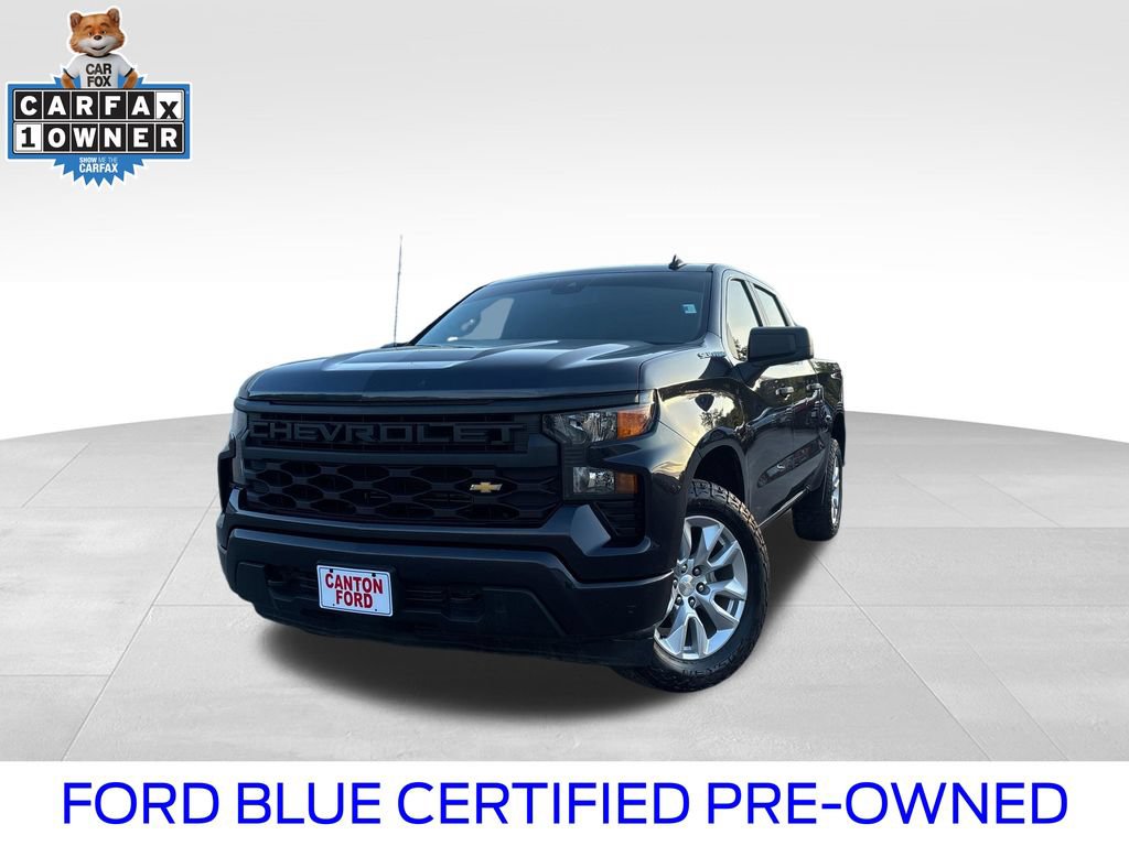 Used 2022 Chevrolet Silverado 1500 Custom AWD/4WD image 1