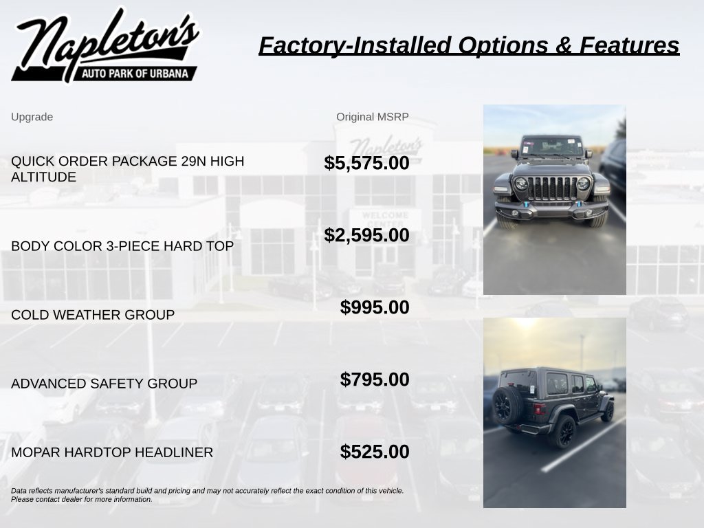Used 2021 Jeep Wrangler Unlimited Sahara AWD/4WD image 4