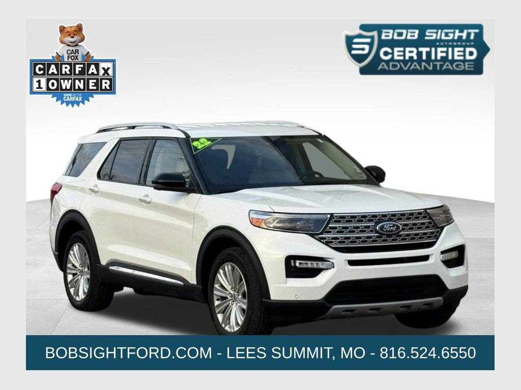 Used 2022 Ford Explorer Limited w/ Equipment Group 301A image 1