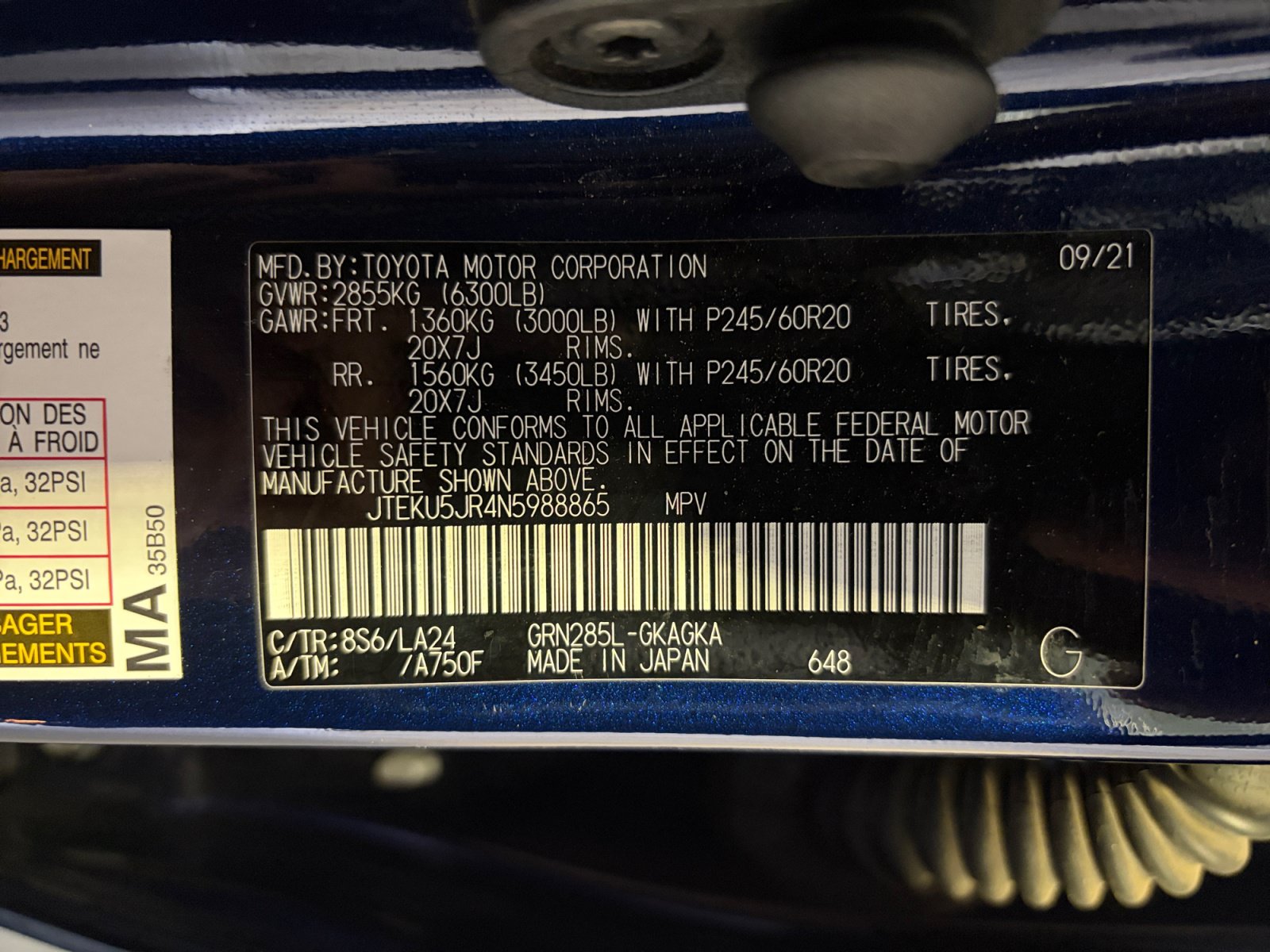 Used 2022 Toyota 4Runner Limited AWD/4WD image 42